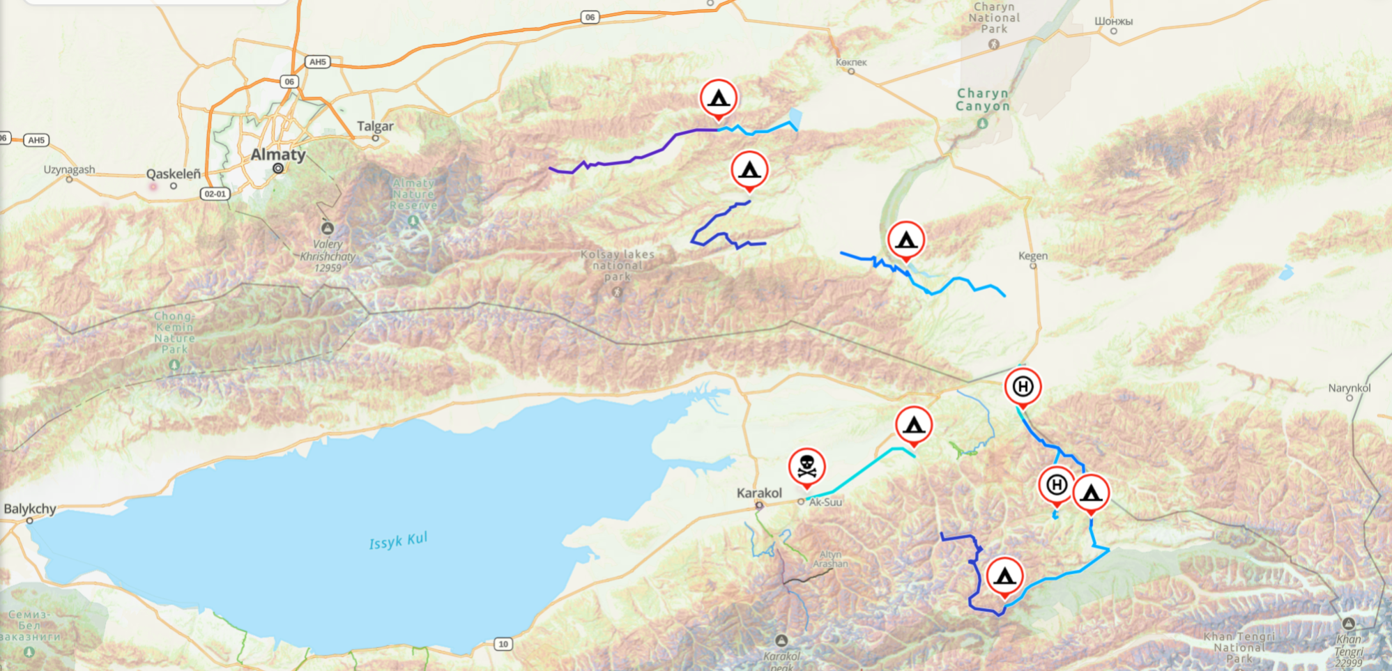 overview map